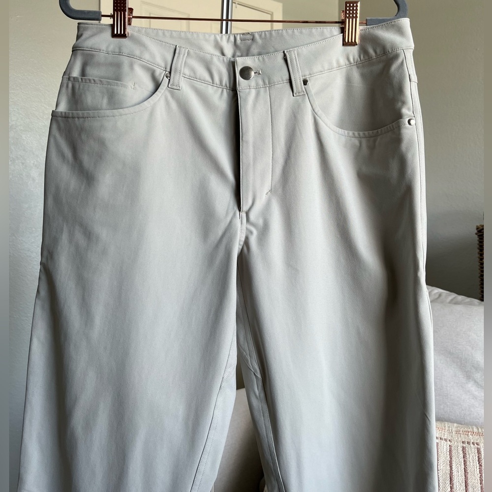 Lululemon ABC Pant Classic Flat Front Chino Performance 32x34 Warpstreme